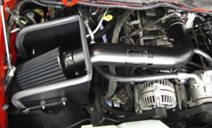 Dodge Ram 3500 SLT Performance Air Intake - K&N Engineering - Blackhawk - Black - `03-`08